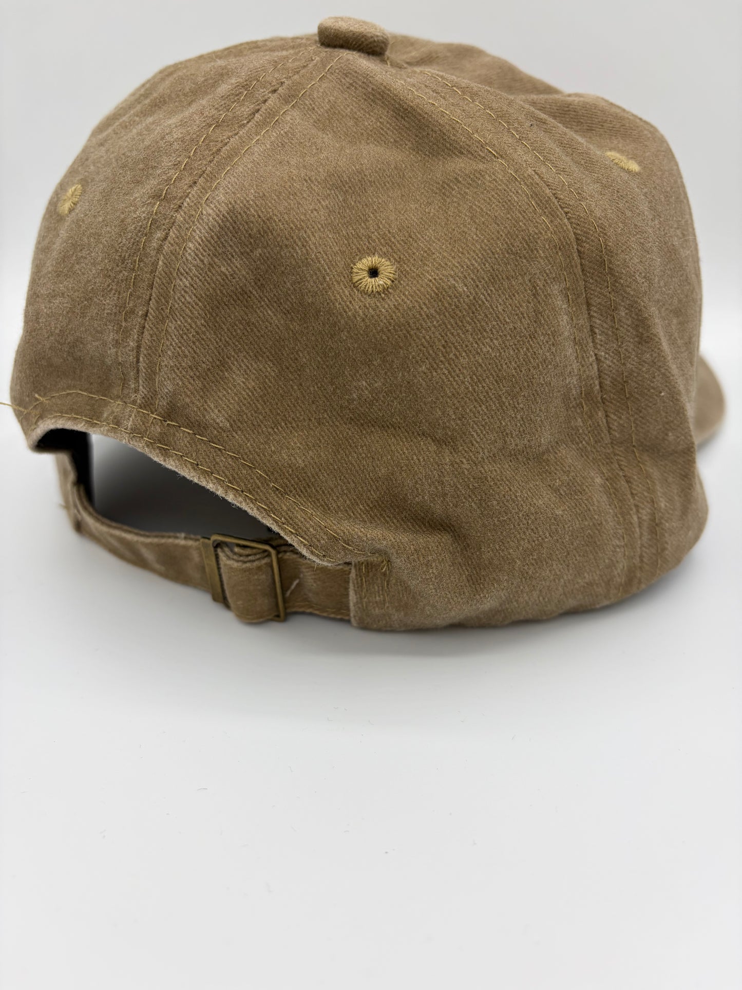 Beige verwassen pet