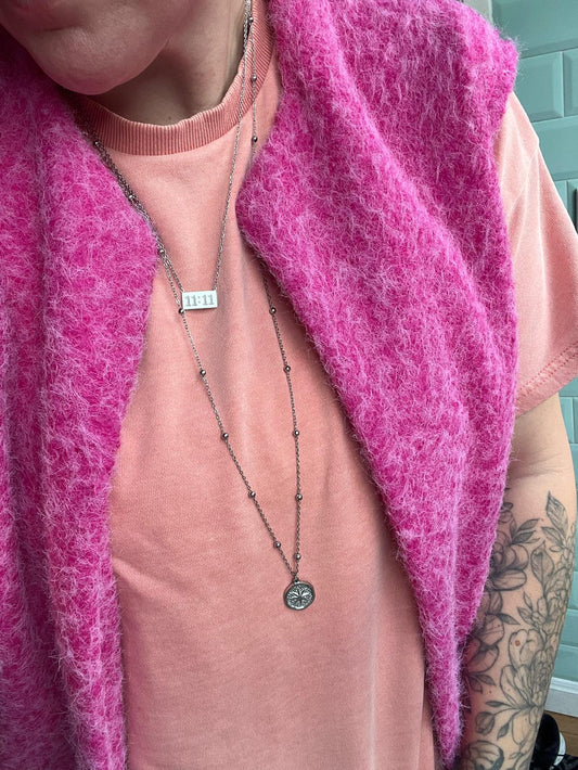 Ketting met ‘11:11’ hanger