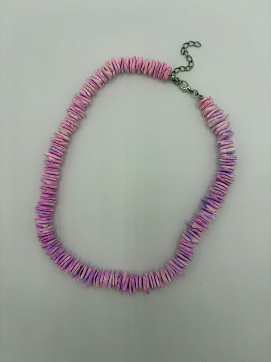 Schelpenketting paars