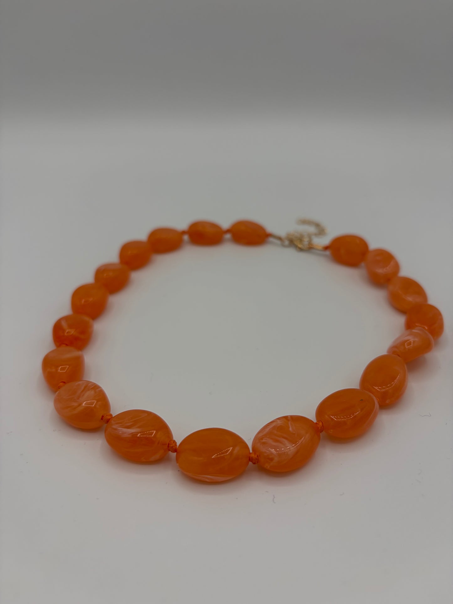 Kralenketting oranje