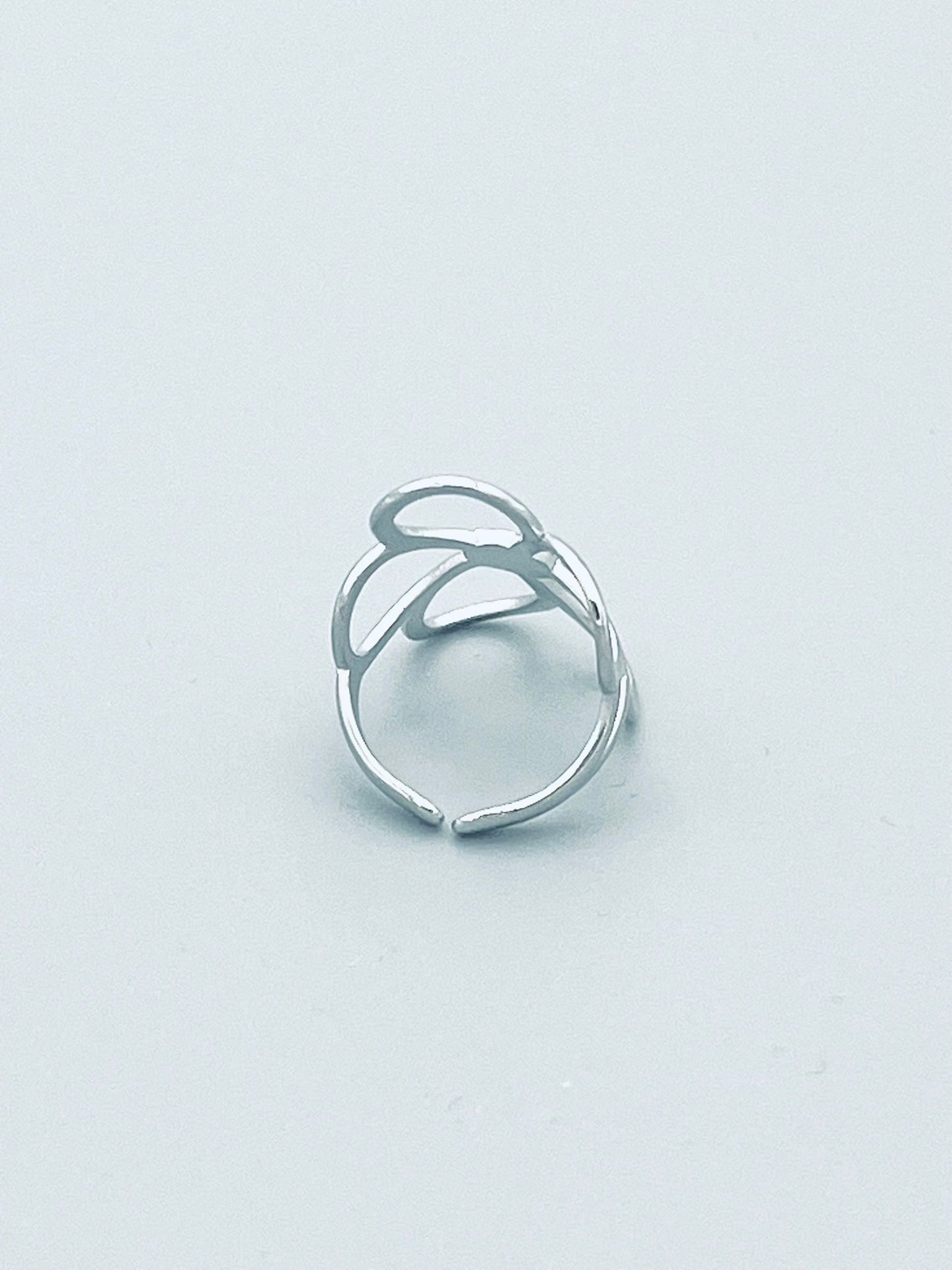 Statement bloem ring