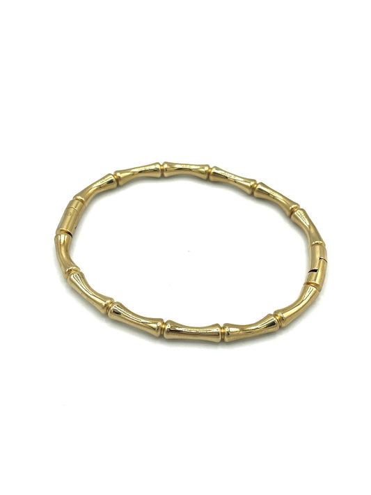 Goudkleurige bangle bamboe