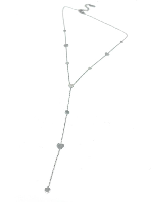Ketting met hangende hartjes