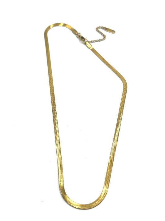 Classy ketting met slangenpatroon