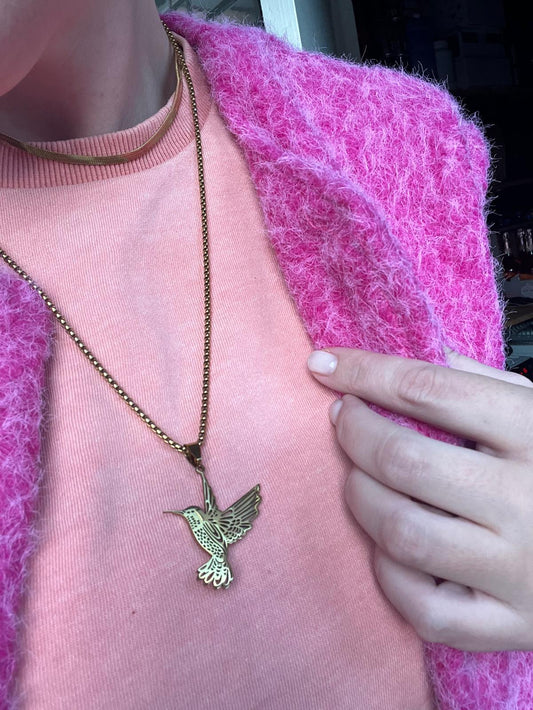 Classy ketting met slangenpatroon