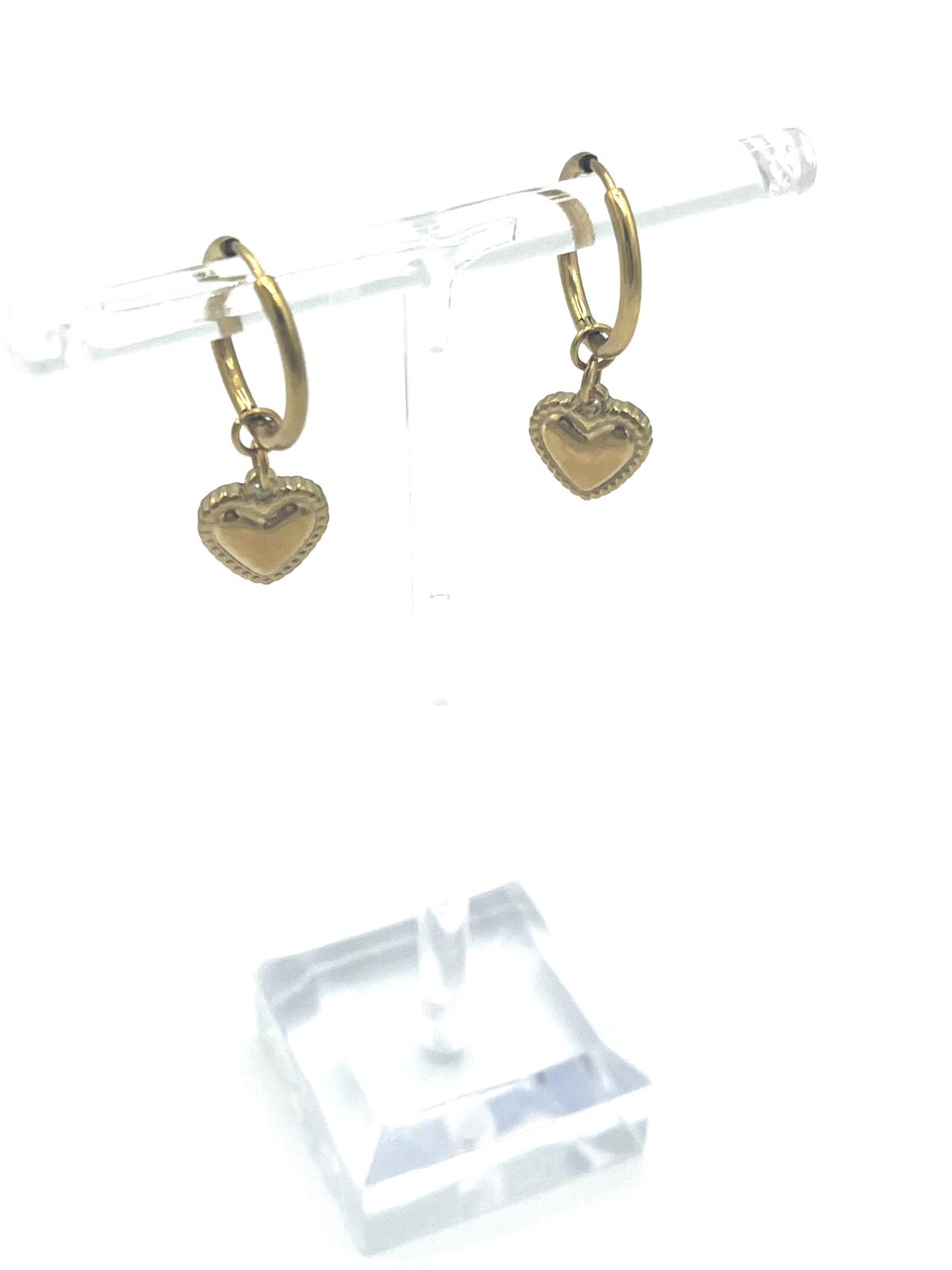 Oorbellen met hartje